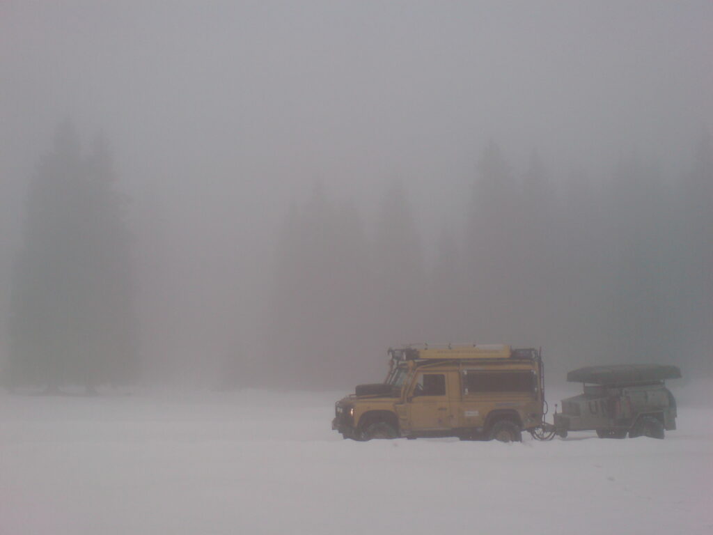 Driving in the clouds