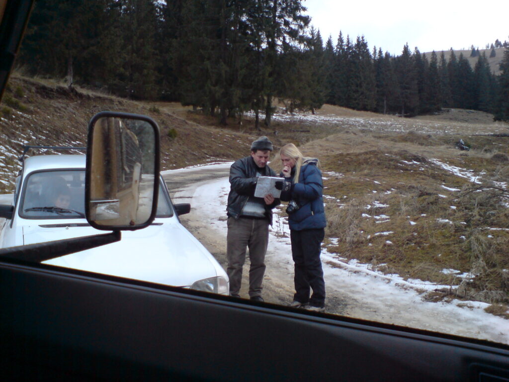Winching out of a ditch