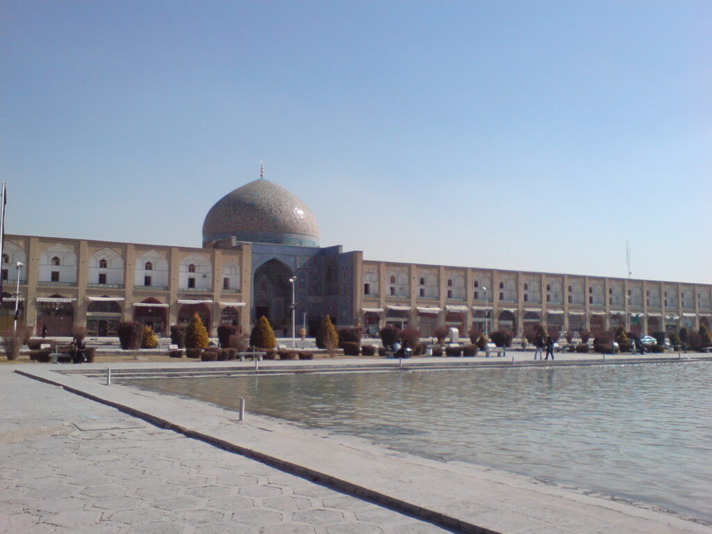 Inside Imam Komemi square
