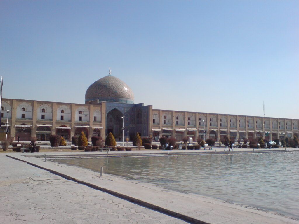 Inside Imam Komemi square