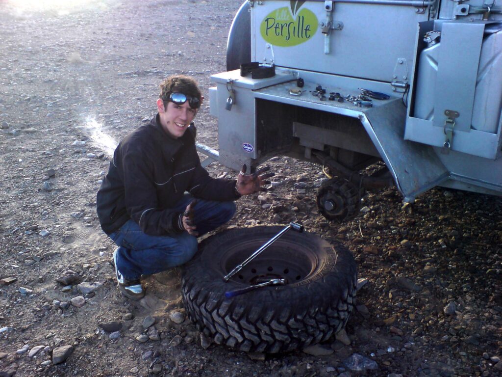 making temporary repair