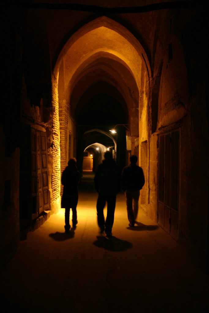 Walking around the alleys