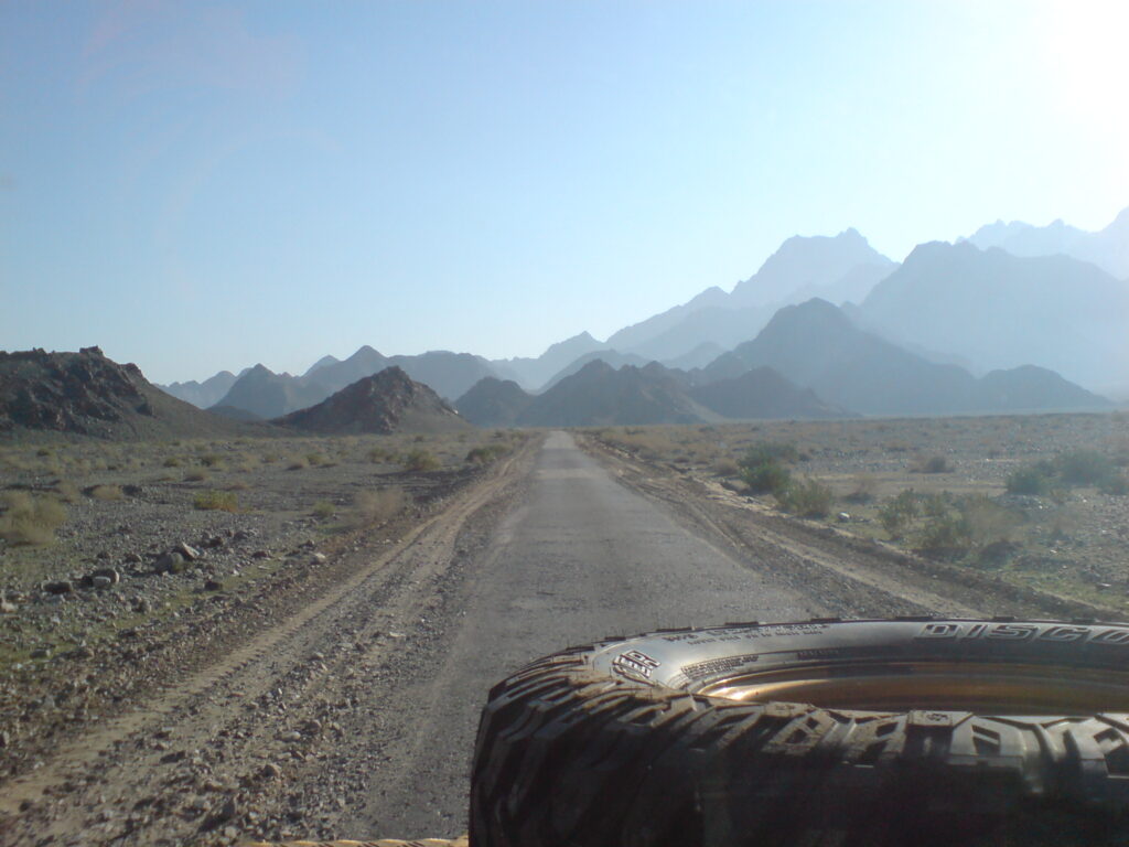Mountains in Balochistan desert