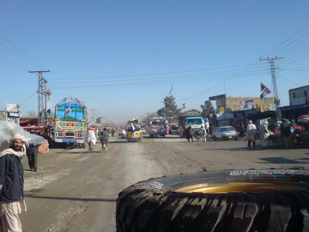 Leaving Quetta in the morning
