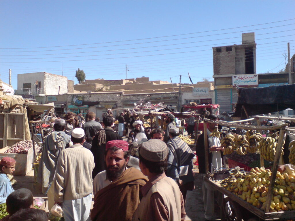 Locals in the market