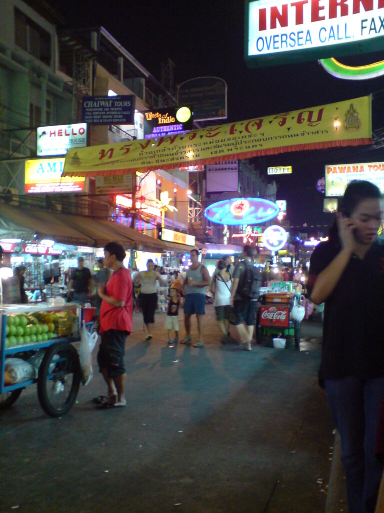 The hussle of the Khao Sarn Road